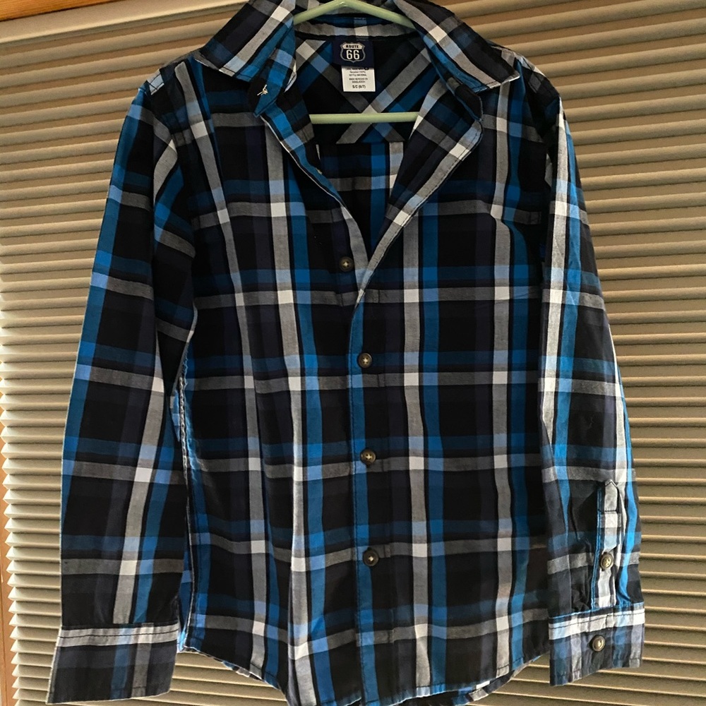 Boys button up